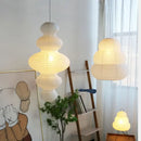 Wabi sabi akari rice paper pendant lamp living room lighting