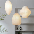 Wabi sabi akari rice paper pendant lamp living room lighting