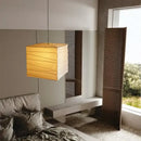 Wabi sabi akari rice paper pendant lamp living room lighting