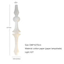 Wabi sabi akari rice paper pendant lamp living room lighting