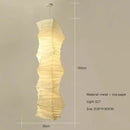 DecorBites™ Akari Rice Paper Pendant Lamp for Living Room Bedroom, LED Hanging Light
