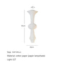 DecorBites™ Akari Rice Paper Pendant Lamp for Living Room Bedroom, LED Hanging Light