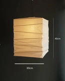 DecorBites™ Akari Rice Paper Pendant Lamp for Living Room Bedroom, LED Hanging Light