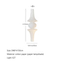 DecorBites™ Akari Rice Paper Pendant Lamp for Living Room Bedroom, LED Hanging Light