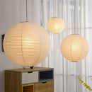 DecorBites™ Akari Rice Paper Pendant Lights - Handwoven LED Hanging Lamp for Home Décor