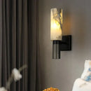 DecorBites™ Alabaster Copper Wall Lamp | Luxury Marble Sconce LED Light | Bedroom Living Room Fixture
