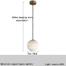 DecorBites™ Alabaster Marble Pendant Lights for Luxury Dining Room, Kitchen & Bar Décor