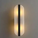 DecorBites™ Alabaster Oval Marble Wall Lamp for Indoor Living Room Bedroom Kitchen Corridor Lighting