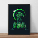 Alien Movie Poster Canvas Art