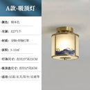 DecorBites™ All Copper Entrance Light, Bedroom Head, Ceiling, Hallway, Rotating Staircase Light
