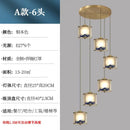 DecorBites™ All Copper Entrance Light, Bedroom Head, Ceiling, Hallway, Rotating Staircase Light
