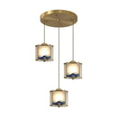 DecorBites™ All Copper Entrance Light, Bedroom Head, Ceiling, Hallway, Rotating Staircase Light