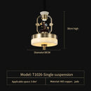 DecorBites™ All Copper Jade Chandelier for Living Room, Villa Duplex Multi-storey Lighting