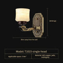 Luxury copper marble jade chandelier for living room lighting