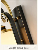 DecorBites™ All Copper Wall Lamp Glass Lamp - Living Room Bedroom Restaurant Bedside Light