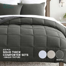 DecorBites™ All Season Bed Comforter for Winter Warmth, Machine Washable