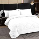 DecorBites™ All-Season Brushed Duvet Quilt, Soft & Breathable, Queen King Size Comforter