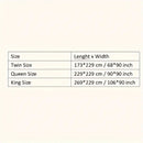 DecorBites™ All Season Lightweight Goose Down Comforter Duvet Insert - Twin/Queen/King Size