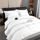 DecorBites™ All-Season Quilted Duvet Set - Queen & King Size Comforter with Pillowcases