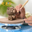 DecorBites™ Aluminum Alloy Turntable for Clay Sculpture Platform Pottery Wheel Rotation