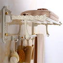 DecorBites™ Aluminum Bath Hardware Set: Shelf, Towel Rack, Paper Holder, Brush Holder, Hooks