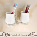 DecorBites™ Aluminum Bath Hardware Set: Shelf, Towel Rack, Paper Holder, Brush Holder, Hooks