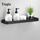 DecorBites™ Aluminum Bathroom Corner Shelf Wall Mounted 30-50CM White Kitchen Storage Holder