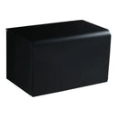 DecorBites™ Aluminum Black Bathroom Tissue Holder Wall-Mounted Toilet Paper Rack Stand
