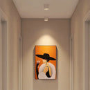 DecorBites™ Aluminum Ceiling Lamp: Cylindrical Surface Mounted Downlight with Adjustable Beam Angle