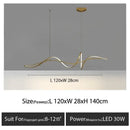 DecorBites™ Aluminum LED Chandelier: Modern Dining Island Light for Stylish Indoor Decoration