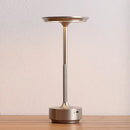 Modern sleek led desk lamp living room textured cordless light