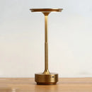 Modern sleek led desk lamp living room textured cordless light