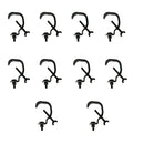 DecorBites™ Aluminum LED Par Hooks - Set of 10