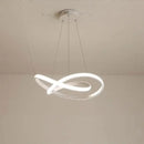 DecorBites™ Aluminum Line Pendant Light: Modern Creative Dining Room Ceiling Lamp