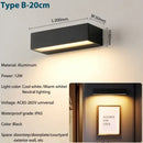 DecorBites™ Aluminum Outdoor Wall Sconces - Waterproof Exterior Light for House, Patio, Garage