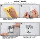 DecorBites™ Aluminum Showerhead Holder: Adjustable & Traceless Bathroom Accessory
