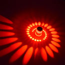 DecorBites™ Aluminum Spiral LED Wall Lamp for Bedroom and Living Room