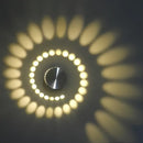 DecorBites™ Aluminum Spiral LED Wall Lamp for Bedroom and Living Room