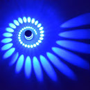 DecorBites™ Aluminum Spiral LED Wall Lamp for Bedroom and Living Room