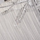 Decorbites aluminum tassel chandelier living room waterfall pendant light