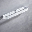 DecorBites™ Aluminum Towel Holder Matte Black Wall Mounted Towel Bar in Various Sizes