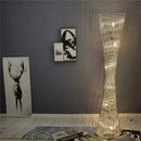 DecorBites™ Aluminum Tower Floor Lamp for Living Room Decor，Modern LED Standing Light Stand