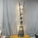 DecorBites™ Aluminum Tower Floor Lamp for Living Room Decor – Modern LED Standing Light