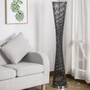 DecorBites™ Aluminum Tower Floor Lamp for Living Room Decor，Modern LED Standing Light Stand