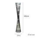 DecorBites™ Aluminum Tower Floor Lamp for Living Room Decor – Modern LED Standing Light
