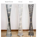 DecorBites™ Aluminum Tower Floor Lamp for Living Room, Modern LED Standing Light Stand