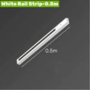 DecorBites™ Aluminum Track Rail LED Ceiling Spotlight Linear Track Lighting System.