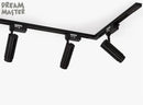 DecorBites™ Aluminum Track Rails for LED Spotlights with T-L Connector