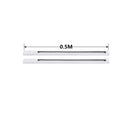 DecorBites™ Aluminum Track Rails for LED Spotlights with T-L Connector