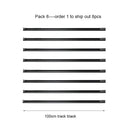 DecorBites™ Aluminum Track Rails for LED Spotlights with T-L Connector